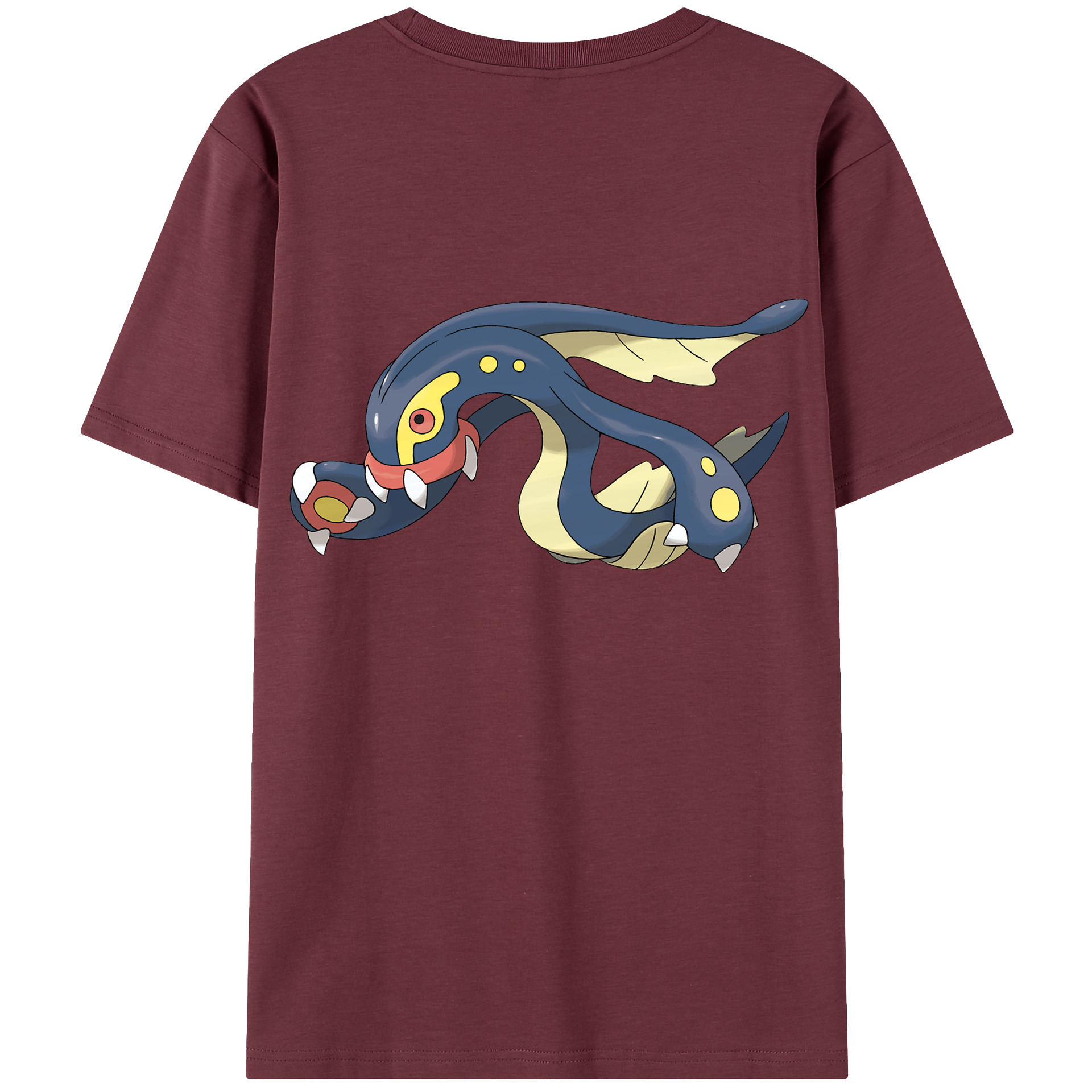 （画像用） ポケットモンスター Pokémon 綿100％半袖Tシャツ（背面プリント）